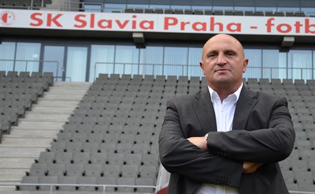 Jaromír eterle po svém návratu do praské Slavie