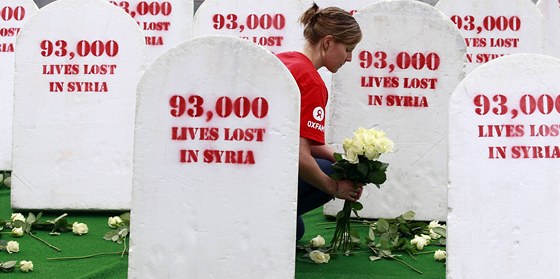 Bhem dvouleté obanské války v Sýrii u zahynulo 93 tisíc lidí, upozornili