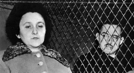 Ethel a Julius Rosenbergovi na snímku poízeném krátce ped jejich popravou 