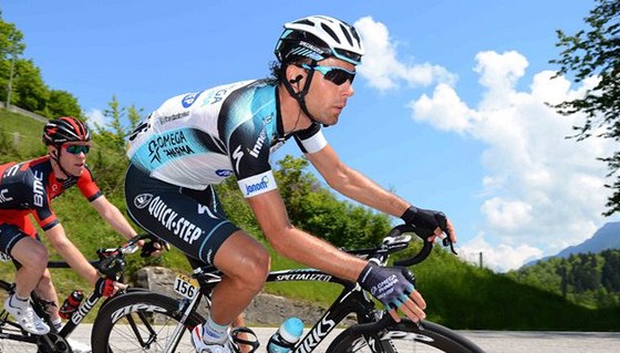 Cyklista Frantiek Rabo se v 5. etap závodu Critérium du Dauphiné dostal do