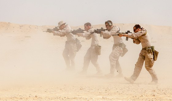 Vojenské cviení Eager Lion v Jordánsku