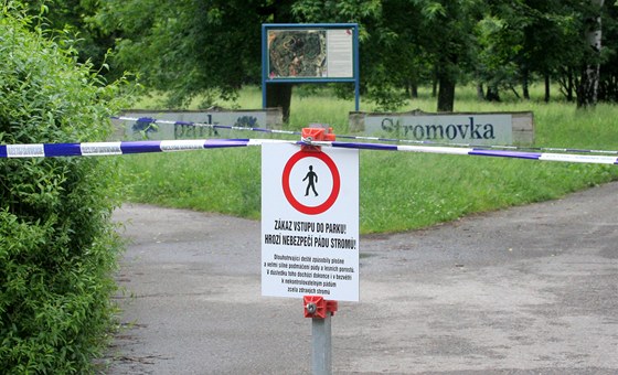 Obyvatelé eských Budjovic musí hledat jiné místo pro procházky a sport.