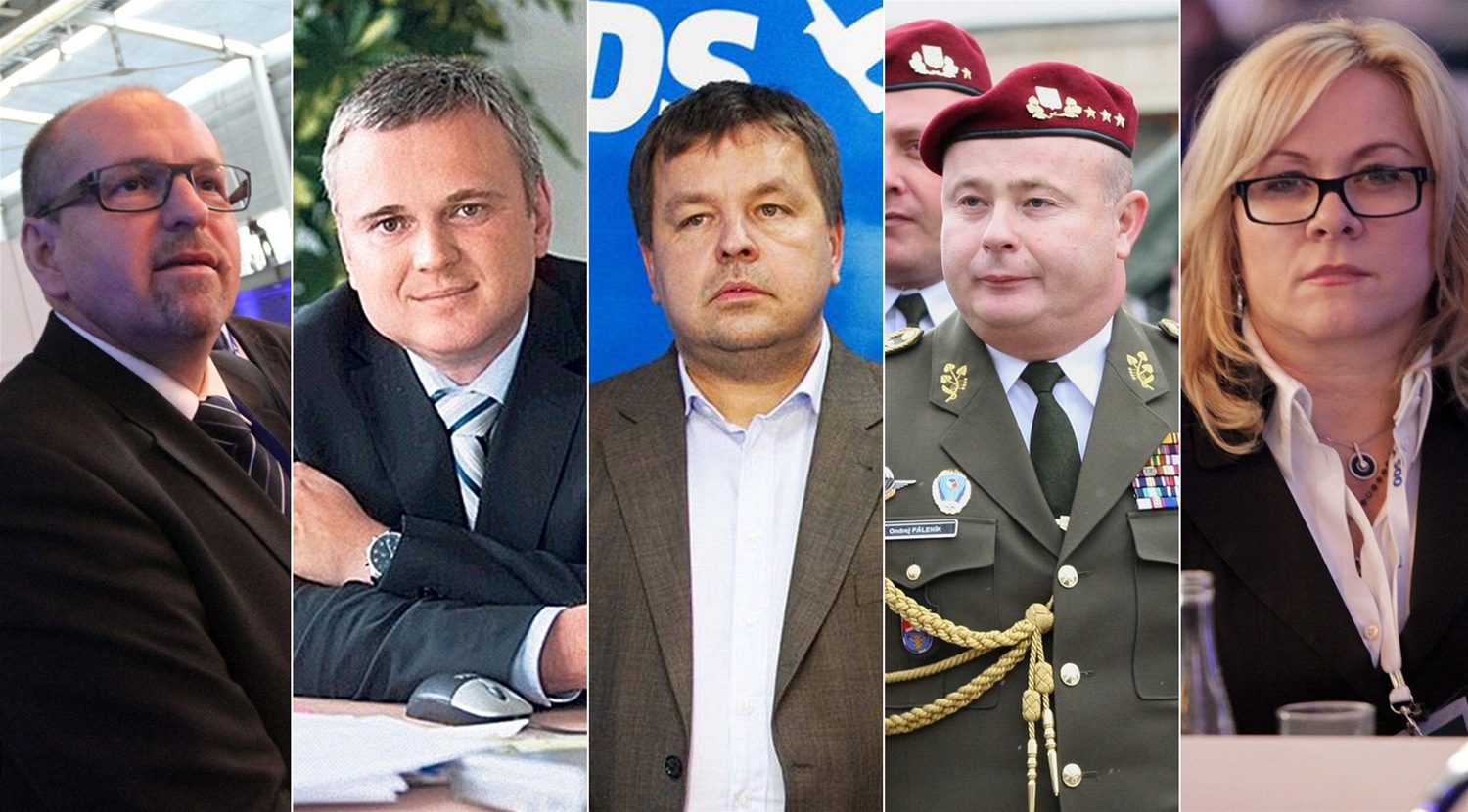 Ivan Fuksa, Roman Bo�ek, Petr Tlucho�, Ondrej Páleník, Jana Nagyová
