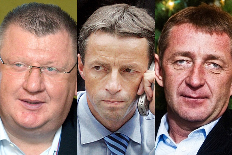 Lobbista Ivo Rittig, n�kdej�í pra�ský primátor Pavel Bém a lobbista Roman Janou�ek.