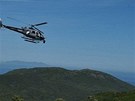 Ztracené turisty na umav objevil u Tístoliníku vrtulník nmecké policie. 