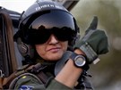 estadvacetiletá Ajía Farúková je jedinou enou, která se v pákistánské armád...
