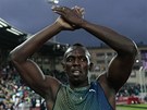 Jamajský sprinter Usain Bolt zvítzil na mítinku v Oslo na trati 200 metr.