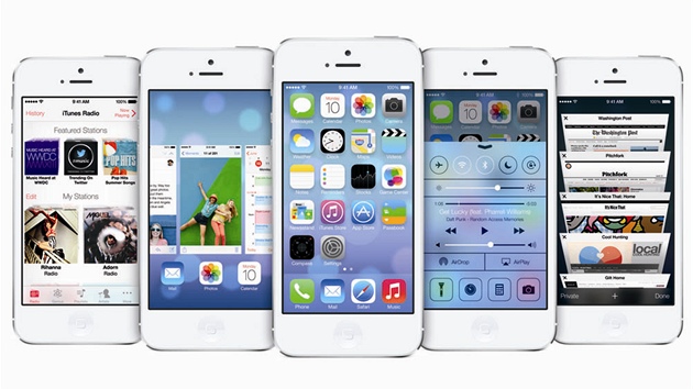 Systém iOS 7 pro iPhone