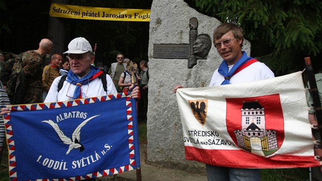 Slunen ztoka u Lede nad Szavou patila o vkendu, tak jako ped destkami let, skautm (15. ervna)