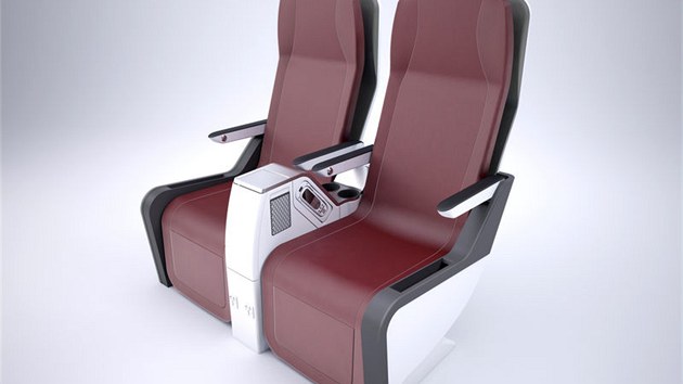 Sedaky Celeste pro tdu Premium Economy v letadlo Airbus A350