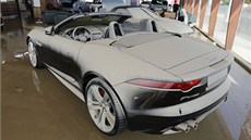 Po opadnutí vody bylo patrné, �e v�echna auta, která v autosalonu z�stala, jsou...