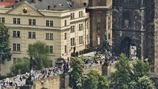 Pohled na Prahu z Petína. Snímek je poízený z nejvtí panoramatické