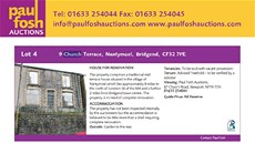 Nabídka domu za nula liber se objevila na internetových stránkách auk�ního domu