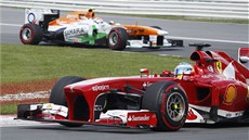 PO STARTU. Fernando Alonso si dojel v Kanadě pro druhé místo.