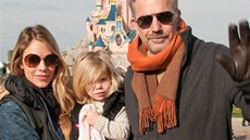 Kevin Costner s manelkou a nejmení dcerou Grace