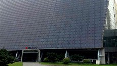 Sídlo firmy Suntech ve mst Wu-si