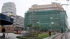 Snímek zachycuje sou�asnou rekonstrukci, která má p�ijít a� na 150 milion�
