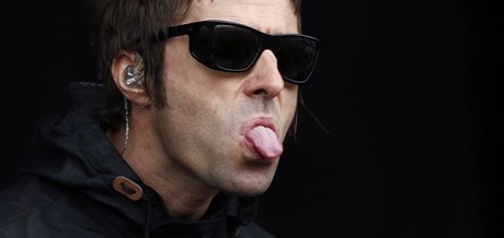 Liam Gallagher na Glastonbury v roce 2013