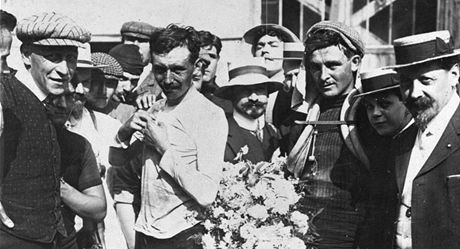 Lucien Petit-Breton na Tour de France 1908.
