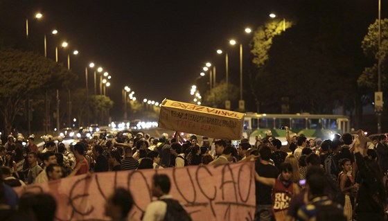 Nepokoje v Brazílii (20 .6. 2013)