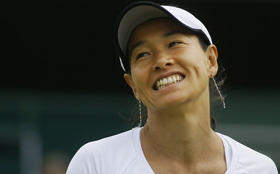 JAPONSKÁ BABIKA. Japonská tenistka Kimiko Dateová-Krummová je ve 42 letech