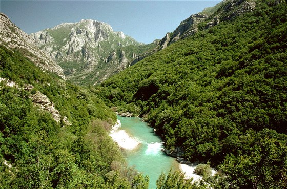 Údolí ernohorské eky Moraa (ilustraní snímek)