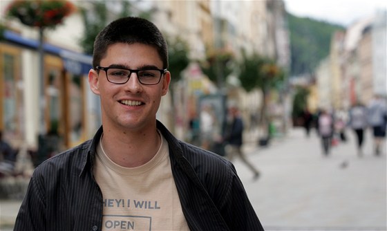 Student politologie Filip Harzer