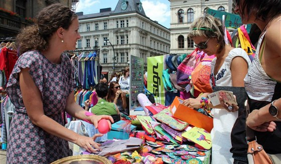 Dyzajn Market se koná u Národního divadla tyikrát do roka.