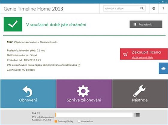 Genie Timeline Home 2013