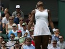 Serena Williamsová ve svém úvodním duelu jasn dominovala, ale i pár