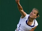 Barbora Záhlavová-Strýcová v 1. kole Wimbledonu.
