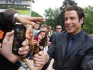 Herec John Travolta na zahájení 48. roníku mezinárodního filmového festivalu v...