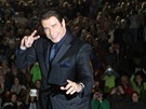 John Travolta na veerní projekci filmu Pomáda v letním kin (28. ervna 2013)