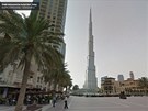 Burd Chalífa stojí v nejvtím mst Spojených arabských emirát, v Dubaji. Má...