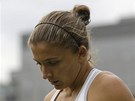 ZKLAMANÁ. Sara Erraniová skonila ve Wimbledonu v prvním kole. 