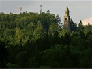 Bismarckova rozhledna na vrchu H�j v A�i.