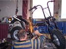 Jaroslav Holík minimotorky vyrábí pro sebe i dalí zájemce.