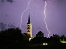 Letní bou�ka ve Frymburku