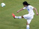 Edinson Cavani z Uruguaye na Poháru FIFA