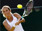 PRSK! esk tenistka Klra Zakopalov ve 3. kole Wimbledonu bojovala, pesto