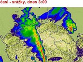 Pehled srek v noci na ptek 21. ervna