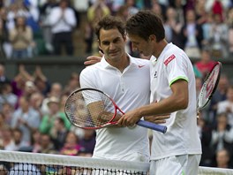BYL JSI LEPÍ. výcar Roger Federer ve 2. kole Wimbledonu podehl Ukrajinci...