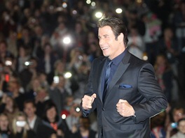 John Travolta na večerní projekci filmu Pomáda v letním kině (28. června 2013)