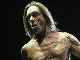 Punkový kmotr Iggy Pop koncertoval 22. ervna 2013 ve Frýdku-Místku se svou...