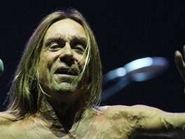 Punkový kmotr Iggy Pop koncertoval 22. ervna 2013 ve Frýdku-Místku se svou...