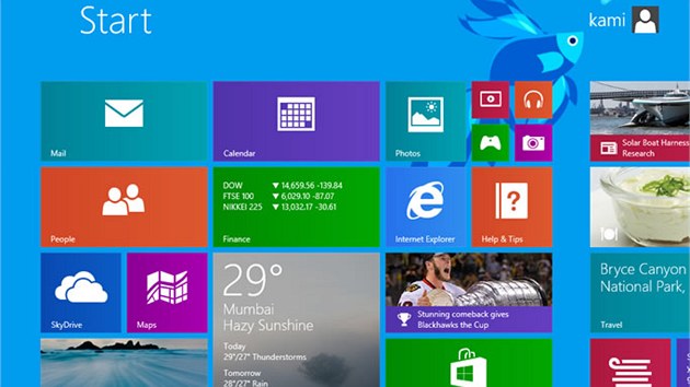 Windows 8.1 v sestaven 9431 napklad novou dladici Helps & Tips