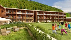 Projekt Apartmány Medv�dín ve �pindlerov� Mlýn od developerská spole�nost UBM.