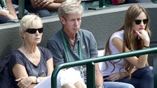 TI NEJBLIÍ. eského tenistu Tomáe Berdycha ve 3. kole Wimbledonu v hlediti