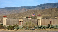Pevnost z Divokého západu ve Fort Bravo v Almeríi
