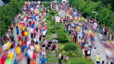 Olomoucký plmaraton letos belo na ti a pl tisíce lidí.